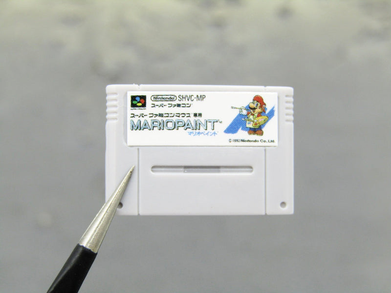 Load image into Gallery viewer, Nintendo History Collection 1/6 Scale Super Famicom Mario Paint Cartridge
