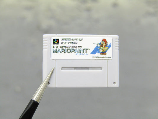 Nintendo History Collection 1/6 Scale Super Famicom Mario Paint Cartridge