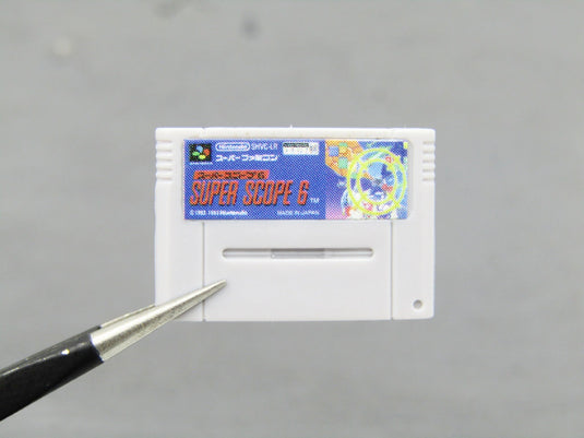 Nintendo History Collection 1/6 Scale Super Famicom Super Scope 8 Cartridge