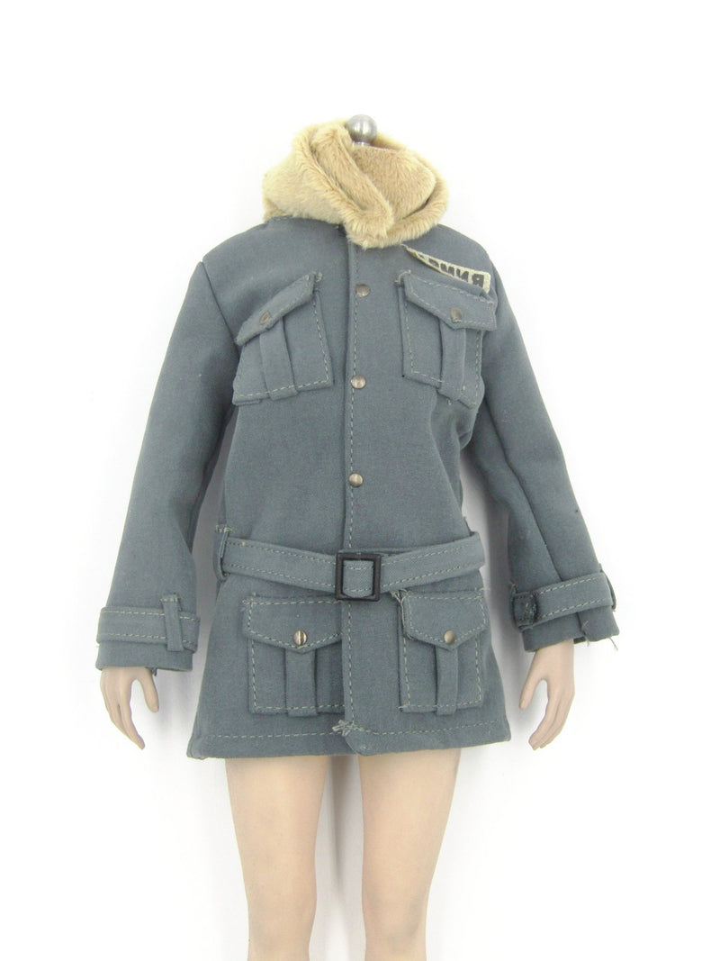 Load image into Gallery viewer, Resident Evil - Alice - Blue Russian Military Winter Coat
