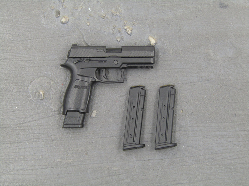 Load image into Gallery viewer, Black Spring Loaded SIG P320 Pistol w/Magazines
