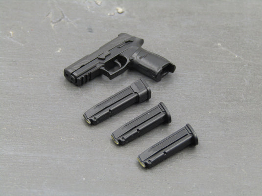 Black Spring Loaded SIG P320 Pistol w/Magazines