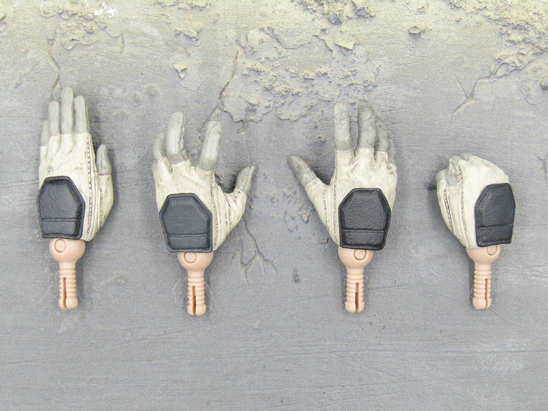 Load image into Gallery viewer, GI JOE - Camo Storm Shadow - Black &amp; White Gloved Hand Set (x4)
