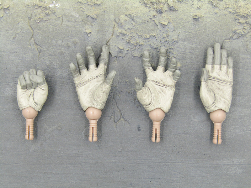 Load image into Gallery viewer, GI JOE - Camo Storm Shadow - Black &amp; White Gloved Hand Set (x4)
