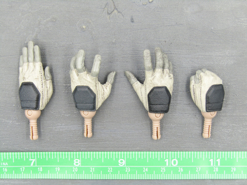 Load image into Gallery viewer, GI JOE - Camo Storm Shadow - Black &amp; White Gloved Hand Set (x4)
