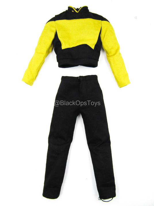 Star Trek - Worf - Yellow & Black Uniform Set