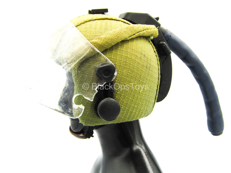 Load image into Gallery viewer, U.S. EOD Unit - Dennis - OD Green Bomb Helmet
