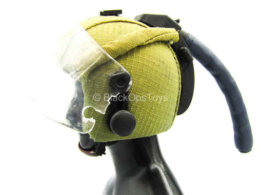 U.S. EOD Unit - Dennis - OD Green Bomb Helmet