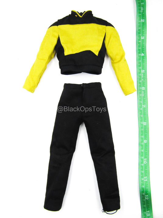 Star Trek - Worf - Yellow & Black Uniform Set