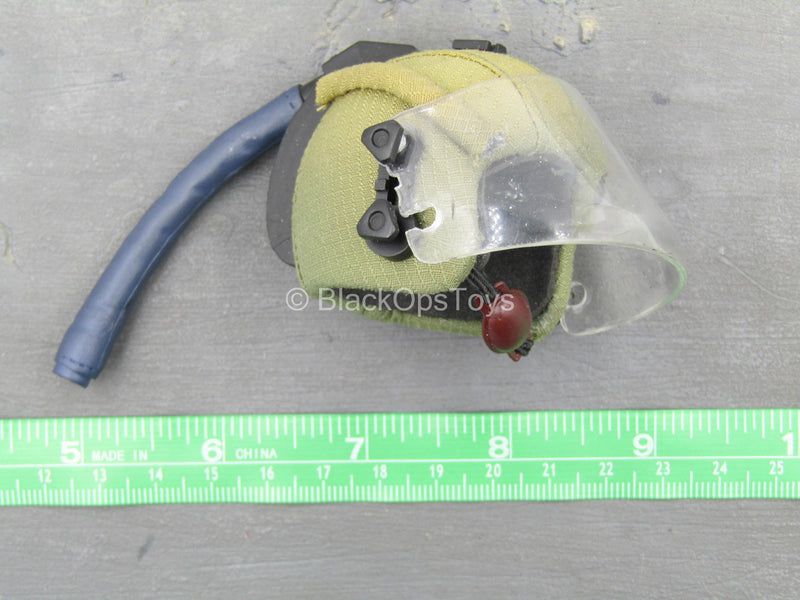 Load image into Gallery viewer, U.S. EOD Unit - Dennis - OD Green Bomb Helmet
