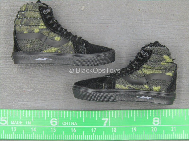 Load image into Gallery viewer, Extreme Zone Samurai Craig - Multicam Black Sk8 Shoes (Foot Type)

