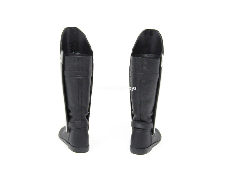 Load image into Gallery viewer, Star Wars Darth Vader Black Leg Gauntlets &amp; Boots Set (Large Peg Type)
