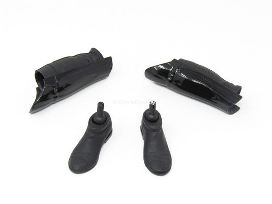 Star Wars Darth Vader Black Leg Gauntlets & Boots Set (Large Peg Type)