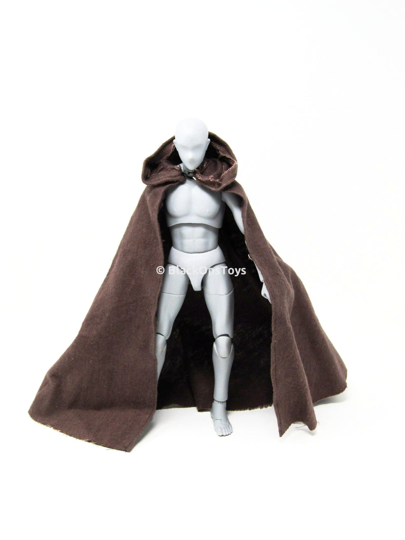 Load image into Gallery viewer, Star Wars Jedi Luke Skywalker Brown Hooded Cloak

