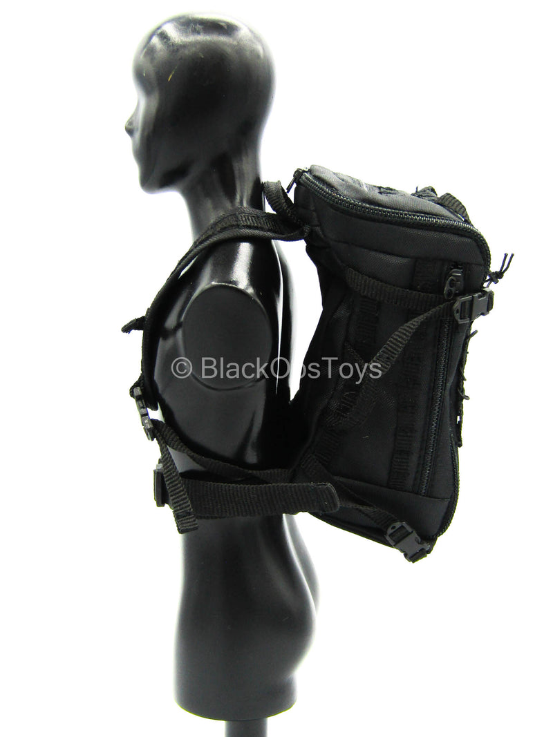 Load image into Gallery viewer, S.A.D. Low Profile - Black Backpack

