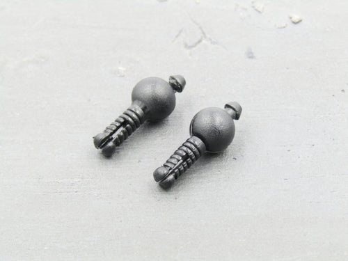 GI JOE - Snake Eyes - Black Wrist Peg (x2)