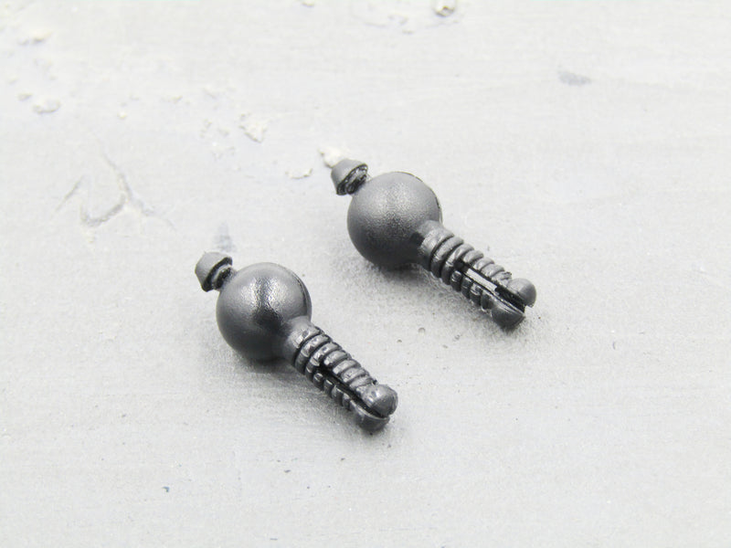 Load image into Gallery viewer, GI JOE - Snake Eyes - Black Wrist Peg (x2)
