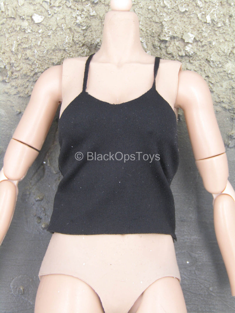 Load image into Gallery viewer, Wanted - Black Halter Top Shirt
