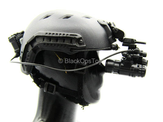 S.A.D. Low Profile - Grey Helmet w/NVG Set