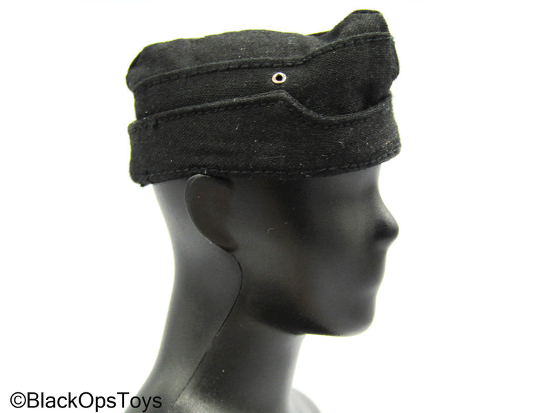 Load image into Gallery viewer, WWII - German Anti-Tank - Black Military Cap
