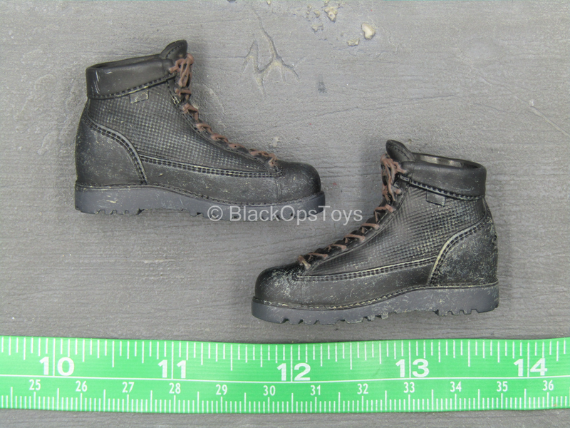 Load image into Gallery viewer, SAD HALO Infiltration - Black Combat Boots (Peg Type)
