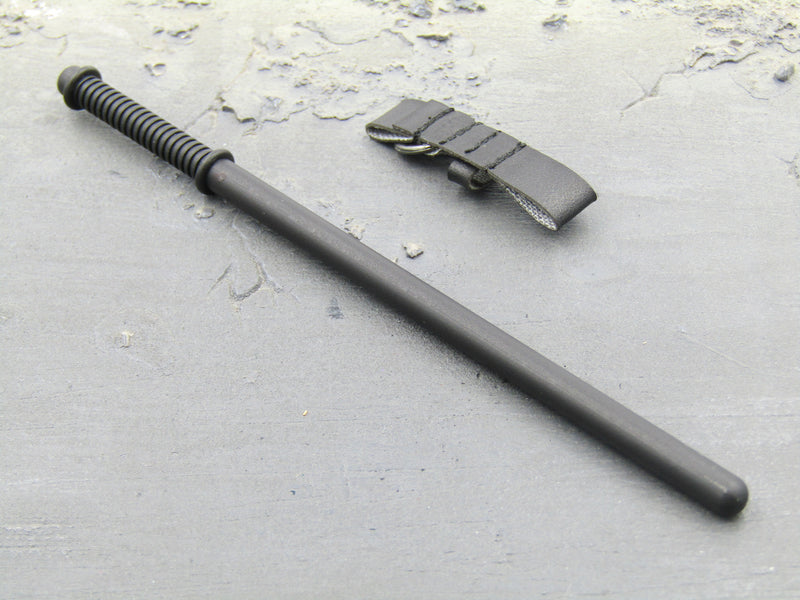 Load image into Gallery viewer, OSN Saturn Police - Black Baton w/Holster
