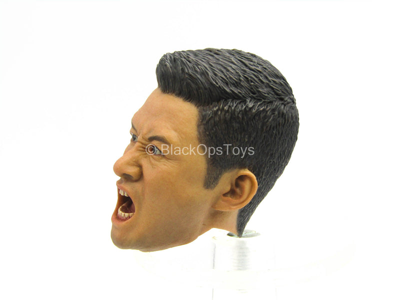 Load image into Gallery viewer, Wolf Warrior - Asian Male Yelling Head Sculpt
