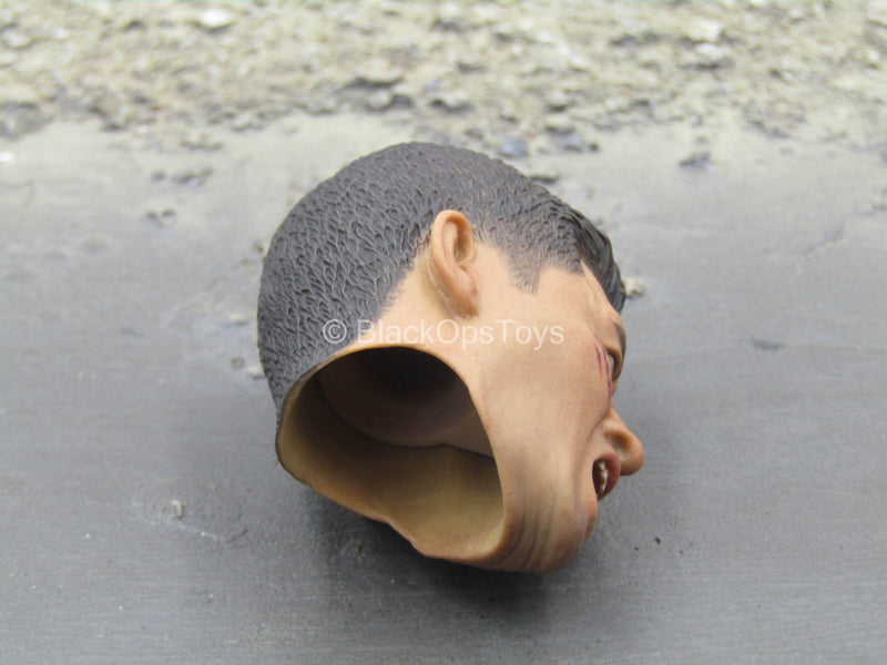Load image into Gallery viewer, Wolf Warrior - Asian Male Yelling Head Sculpt
