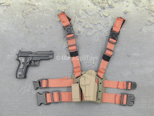 Wolf Warrior - P226 Pistol w/Drop Leg Holster