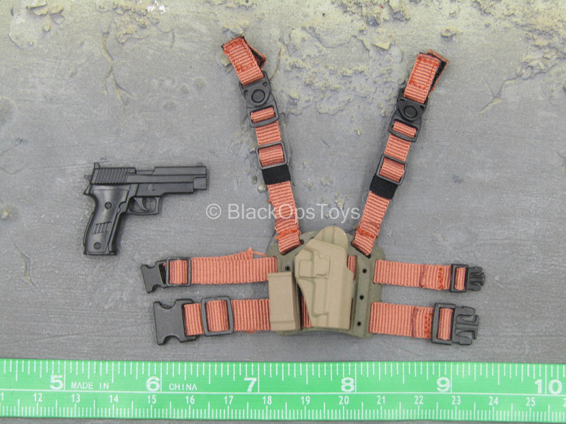 Load image into Gallery viewer, Wolf Warrior - P226 Pistol w/Drop Leg Holster
