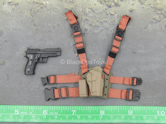 Wolf Warrior - P226 Pistol w/Drop Leg Holster