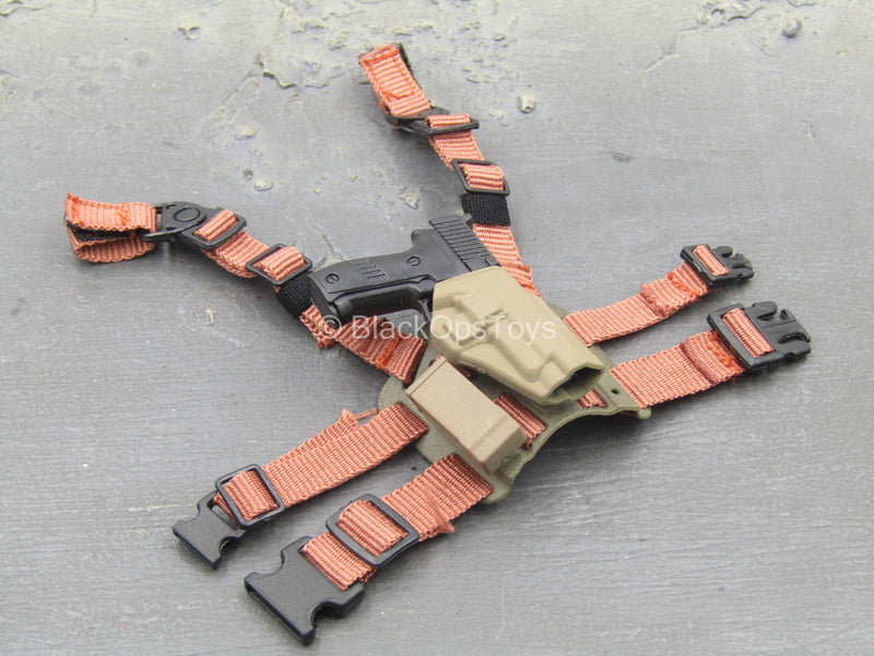 Load image into Gallery viewer, Wolf Warrior - P226 Pistol w/Drop Leg Holster

