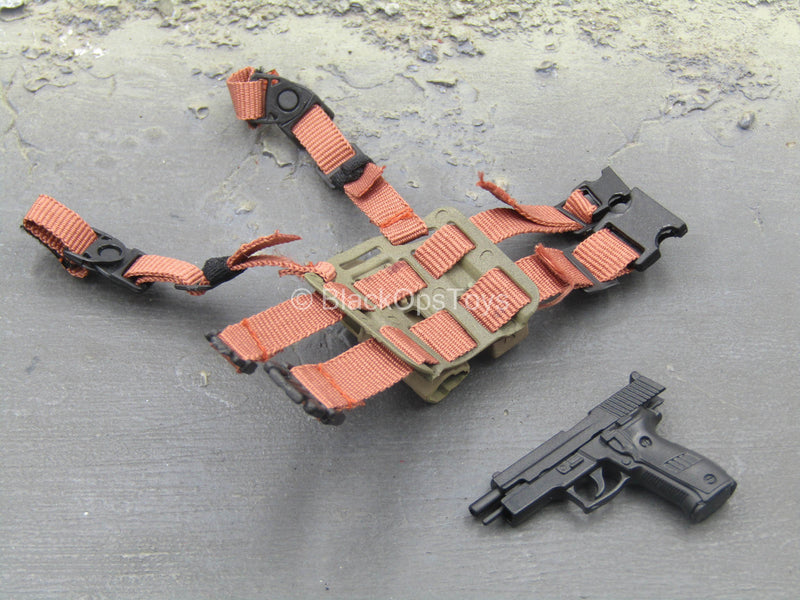 Load image into Gallery viewer, Wolf Warrior - P226 Pistol w/Drop Leg Holster
