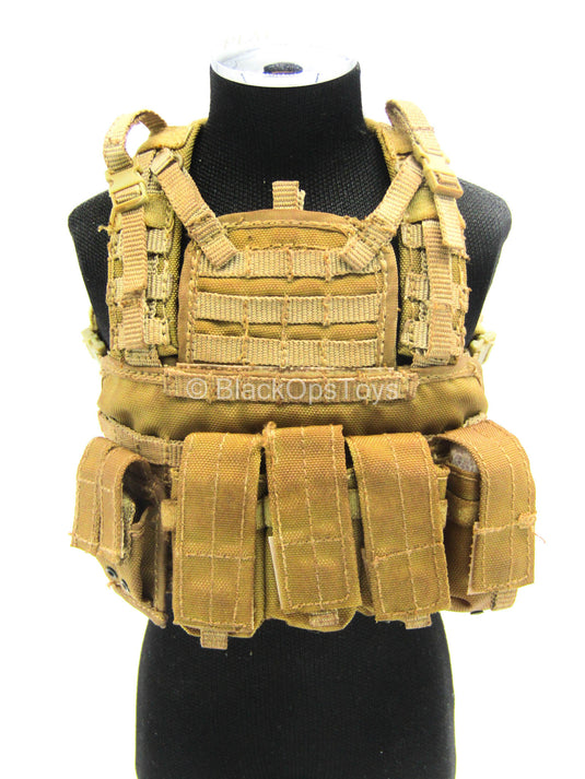 Wolf Warrior - Tan MOLLE Chest Rig
