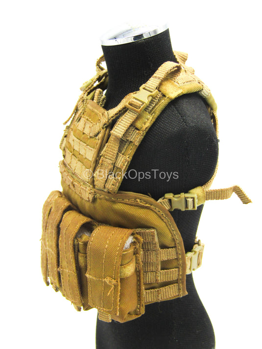 Wolf Warrior - Tan MOLLE Chest Rig