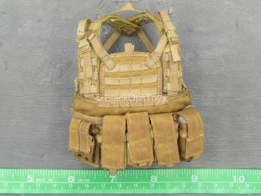 Wolf Warrior - Tan MOLLE Chest Rig