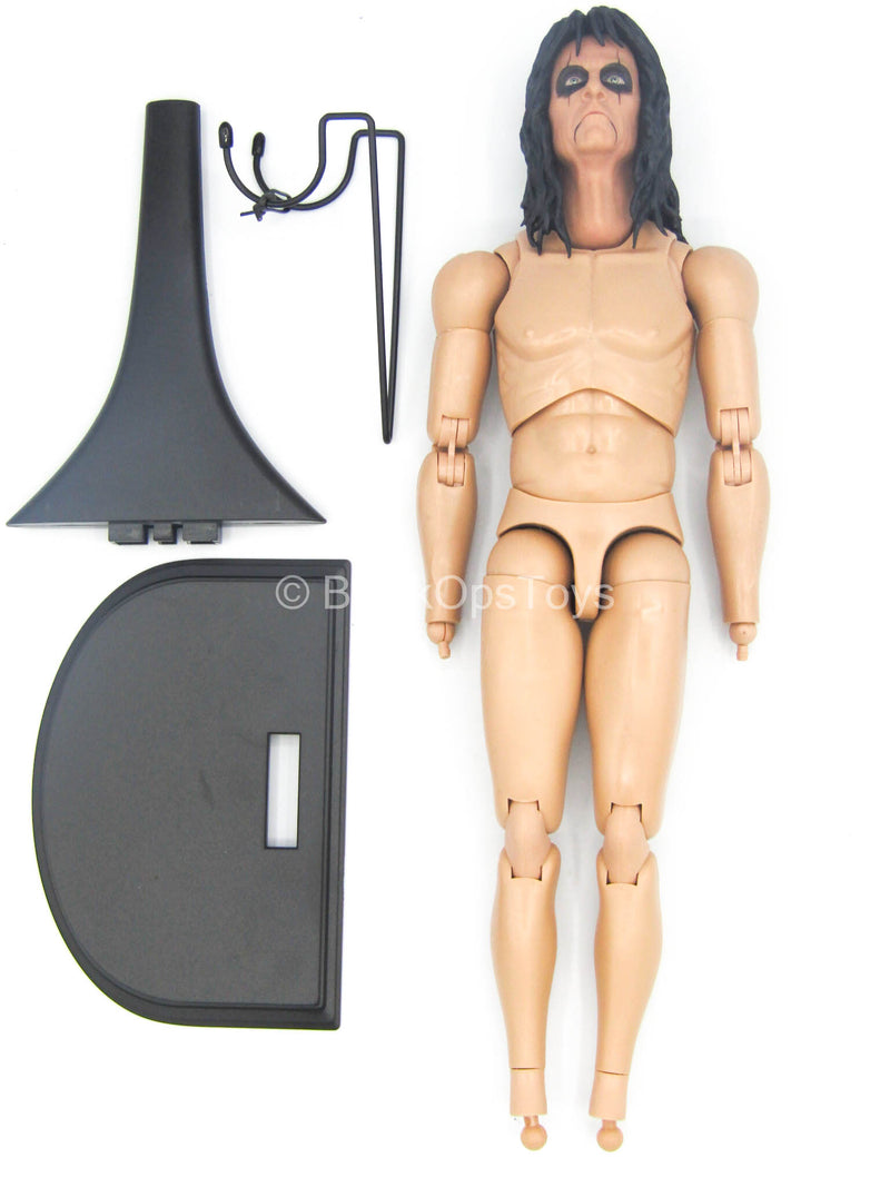 Load image into Gallery viewer, Alice Cooper - Male Base Body w/Head Sculpt &amp; Figure Stand
