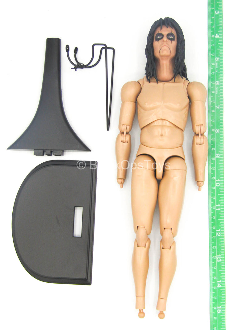 Load image into Gallery viewer, Alice Cooper - Male Base Body w/Head Sculpt &amp; Figure Stand
