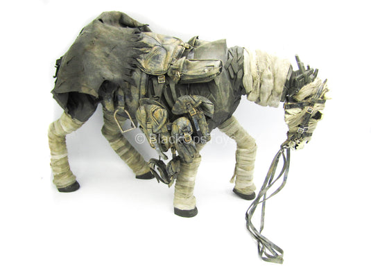 Weathered Undead Horse w/Weathered Saddle & Gear Set
