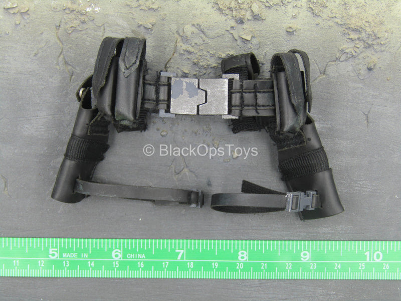 Load image into Gallery viewer, The Punisher - Black Utility Belt w/Drop Leg Holsters
