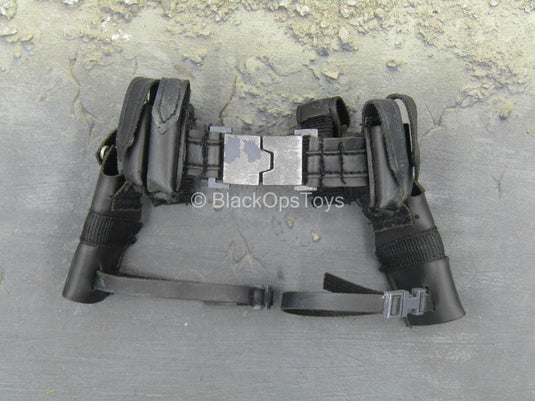 The Punisher - Black Utility Belt w/Drop Leg Holsters