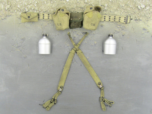 WWII - Combat Medic Dixon - Canteen & Belt Set