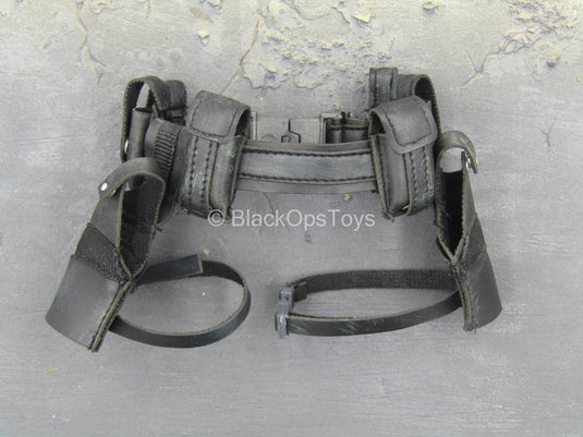 The Punisher - Black Utility Belt w/Drop Leg Holsters