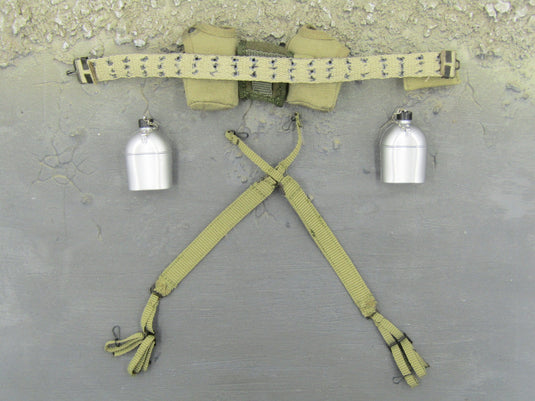 WWII - Combat Medic Dixon - Canteen & Belt Set
