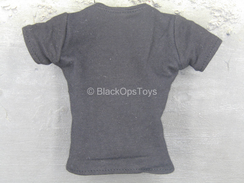 Load image into Gallery viewer, Avengers - Nick Fury - Black &amp; Purple Stripe Shirt
