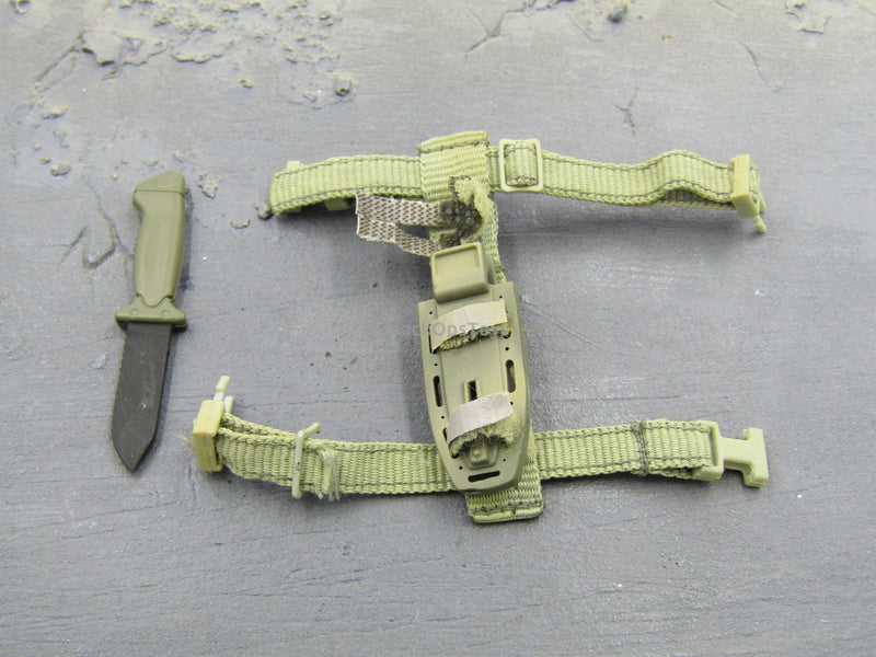 Load image into Gallery viewer, GI JOE Desert Trooper Dusty LMF Combat Knife and Sheath
