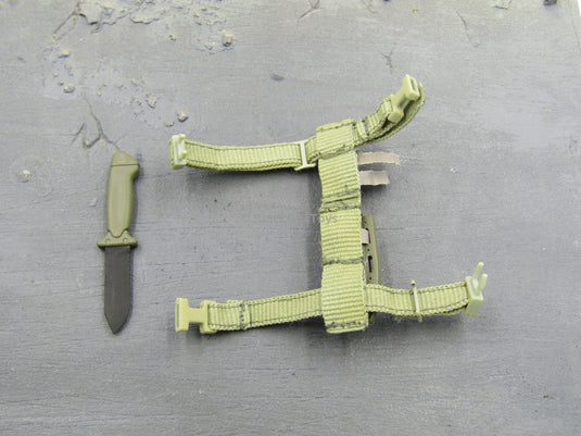 GI JOE Desert Trooper Dusty LMF Combat Knife and Sheath