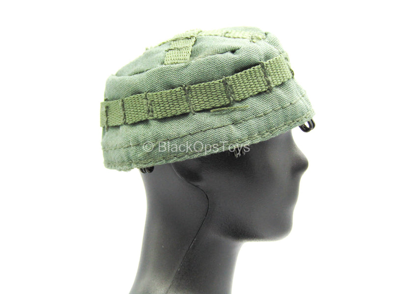 Load image into Gallery viewer, WWII - German Fallschirmjäger - Green Helmet Cover
