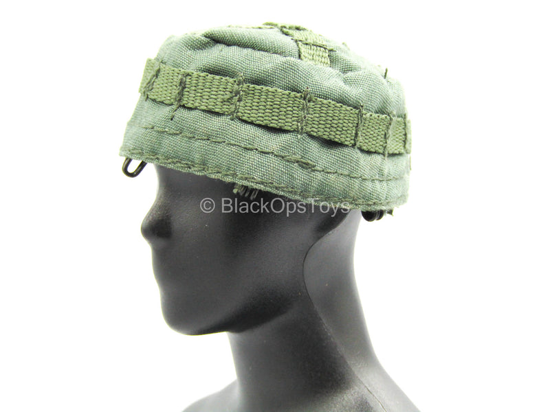 Load image into Gallery viewer, WWII - German Fallschirmjäger - Green Helmet Cover
