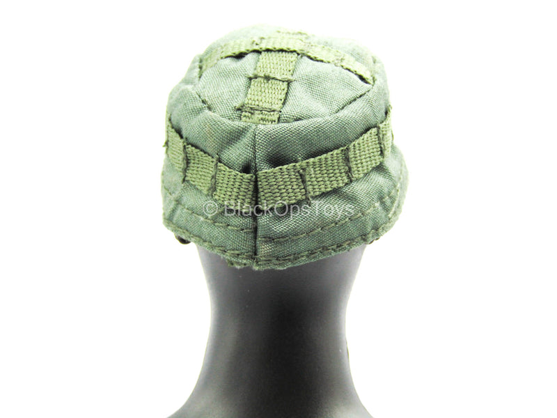 Load image into Gallery viewer, WWII - German Fallschirmjäger - Green Helmet Cover
